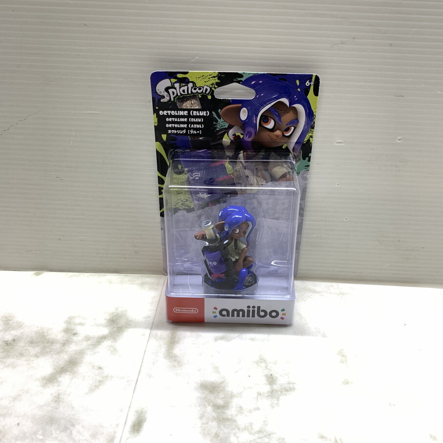 MIN【未使用品】amiibo オクトリング ブルー スプラトゥーンシリーズ アミーボ ニンテンドー スイッチ ゲーム〈024-251113-em-05-MIN〉_画像1