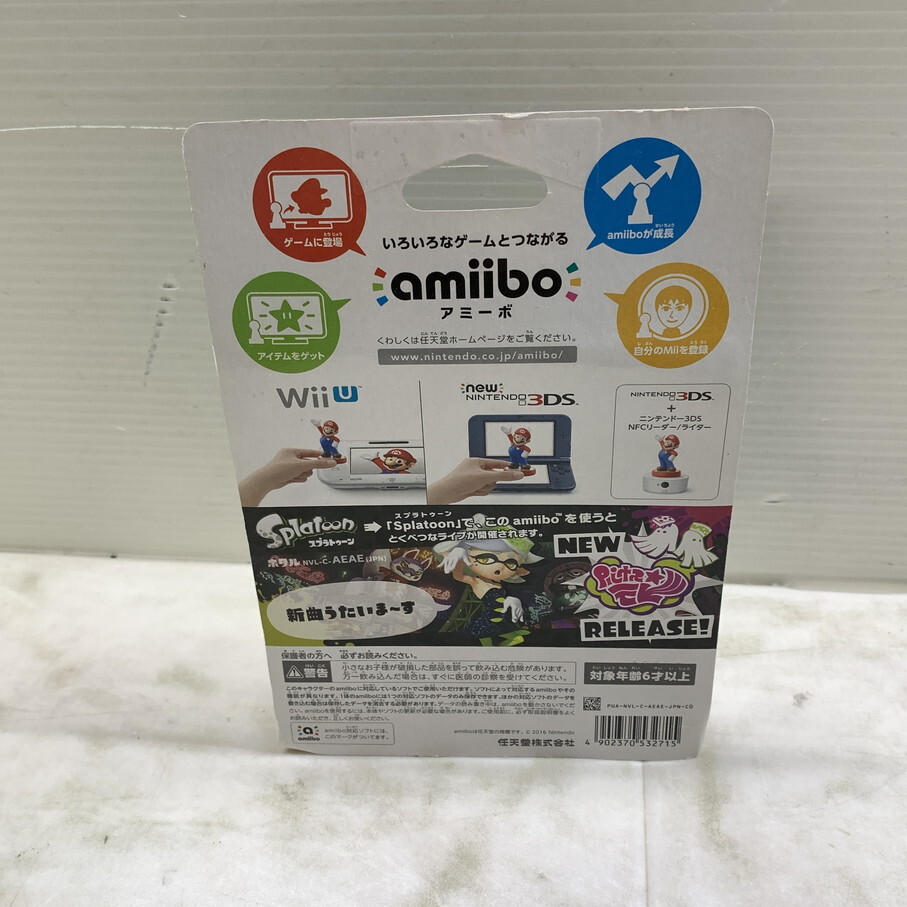 MIN【現状渡し品】amiibo ホタル スプラトゥーンシリーズ アミーボ ニンテンドー スイッチ ゲーム〈024-251113-em-10-MIN〉_画像3