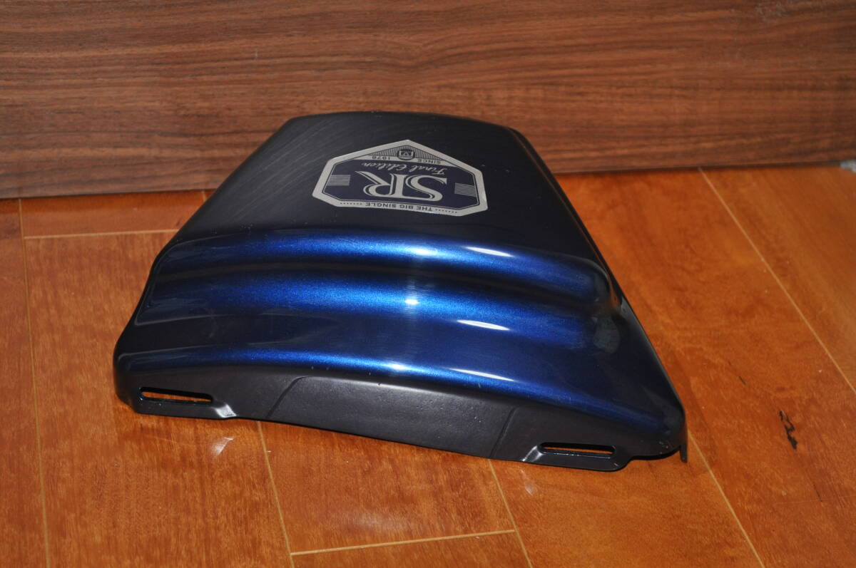 GOODS　YAMAHA　SR400用　ETCビルトイン・サイドカバー（左側）09-final　ブルー塗装_画像3