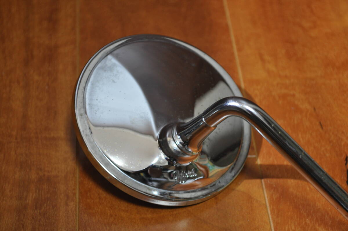 YAMAHA　SR400　POSH　Faith　ショートミラー　ラウンドシリーズ　左右セット_画像3