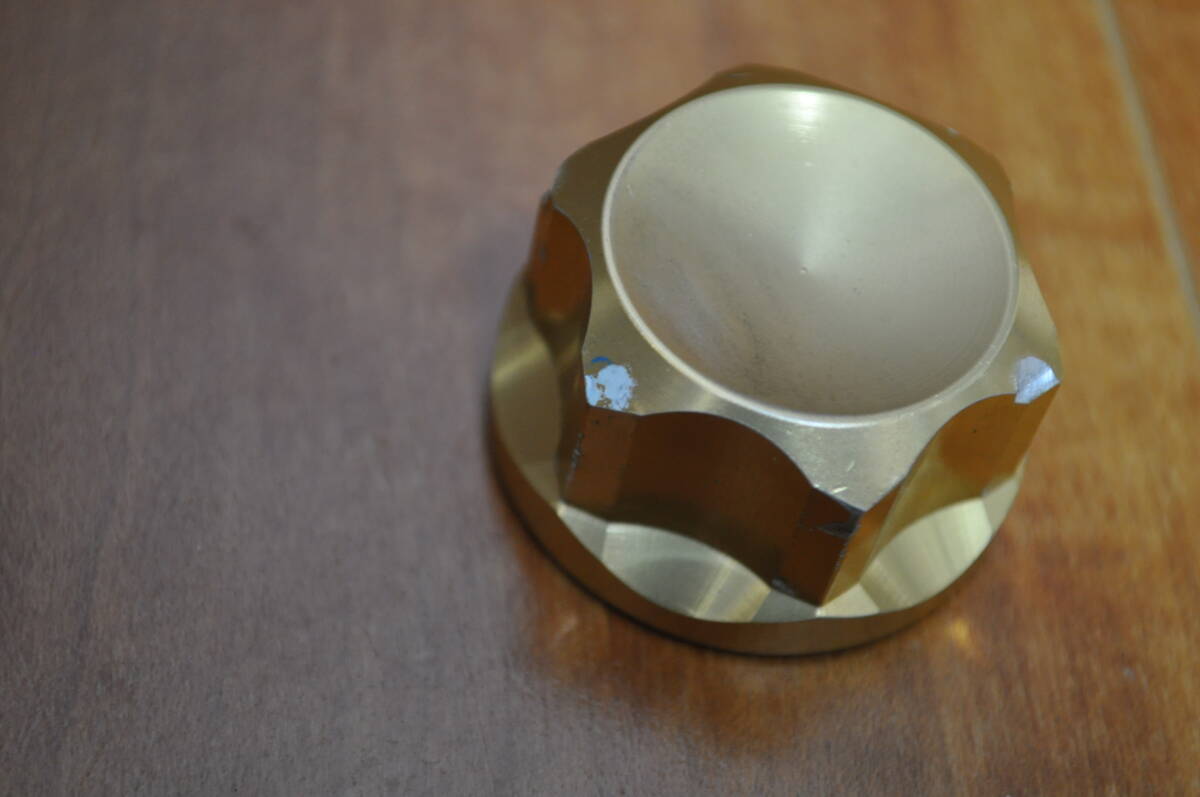 YAMAHA　SR400用　antlion　アントライオン　マスターシリンダーキャップ、ステムナット（おまけ）_画像5