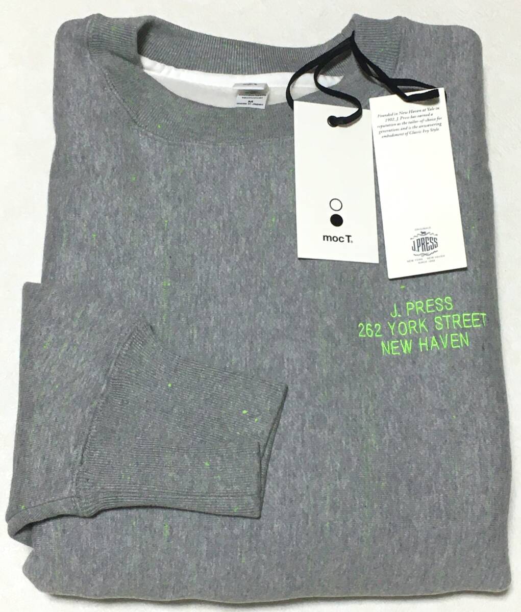 J.PRESS mocT モクティー GR7 トレーナー M ジェイプレス 定価23.650円 _画像1