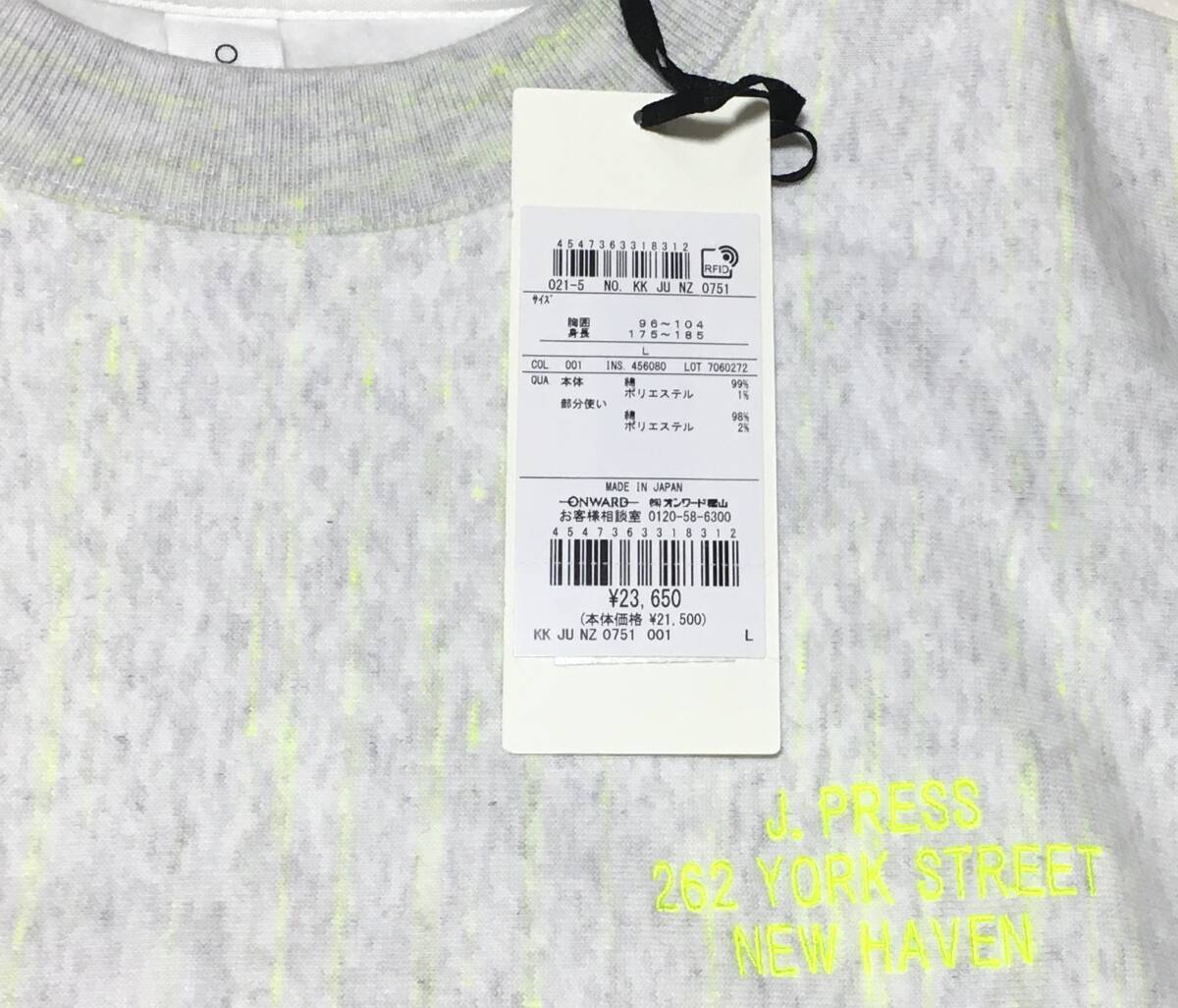 J.PRESS　mocT モクティー　トレーナー　L　ジェイプレス　定価23.650円_画像4