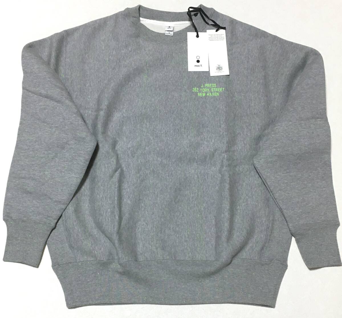 J.PRESS mocT モクティー GR7 トレーナー M ジェイプレス 定価23.650円 _画像2