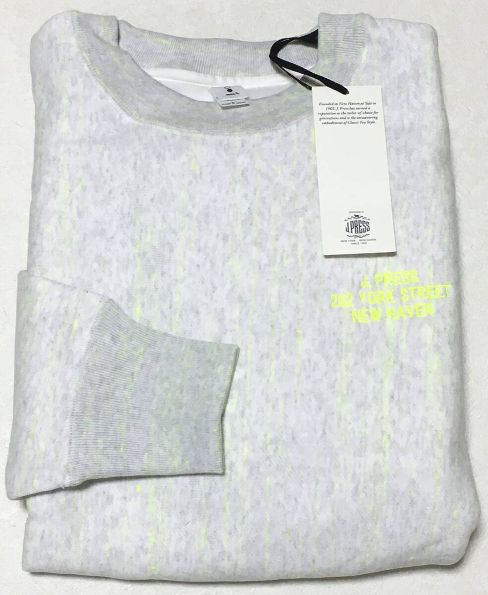 J.PRESS　mocT モクティー　トレーナー　L　ジェイプレス　定価23.650円_画像1