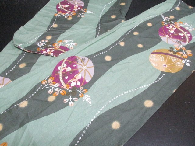 1円 中古 木綿 現代浴衣 可愛い 流行 お洒落 まとめて10点 和服 着付 外国人 観光客 和服 お稽古 初心者【夢職】☆☆☆_画像10