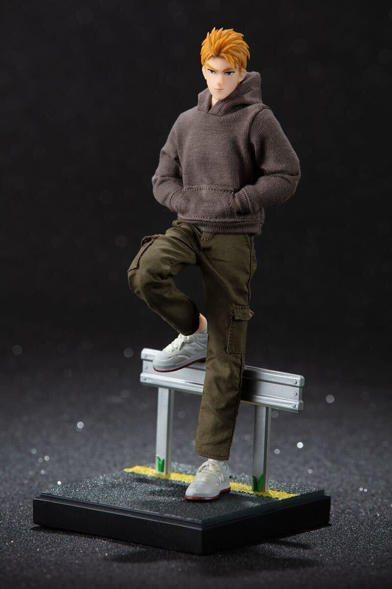 新品国内即納 イニシャルD 1/12 可動フィギュア 高橋啓介 完成品 頭文字D DASIN Model 非S.H.Figuarts フィギュアーツ 非Figma 非海洋堂_画像3