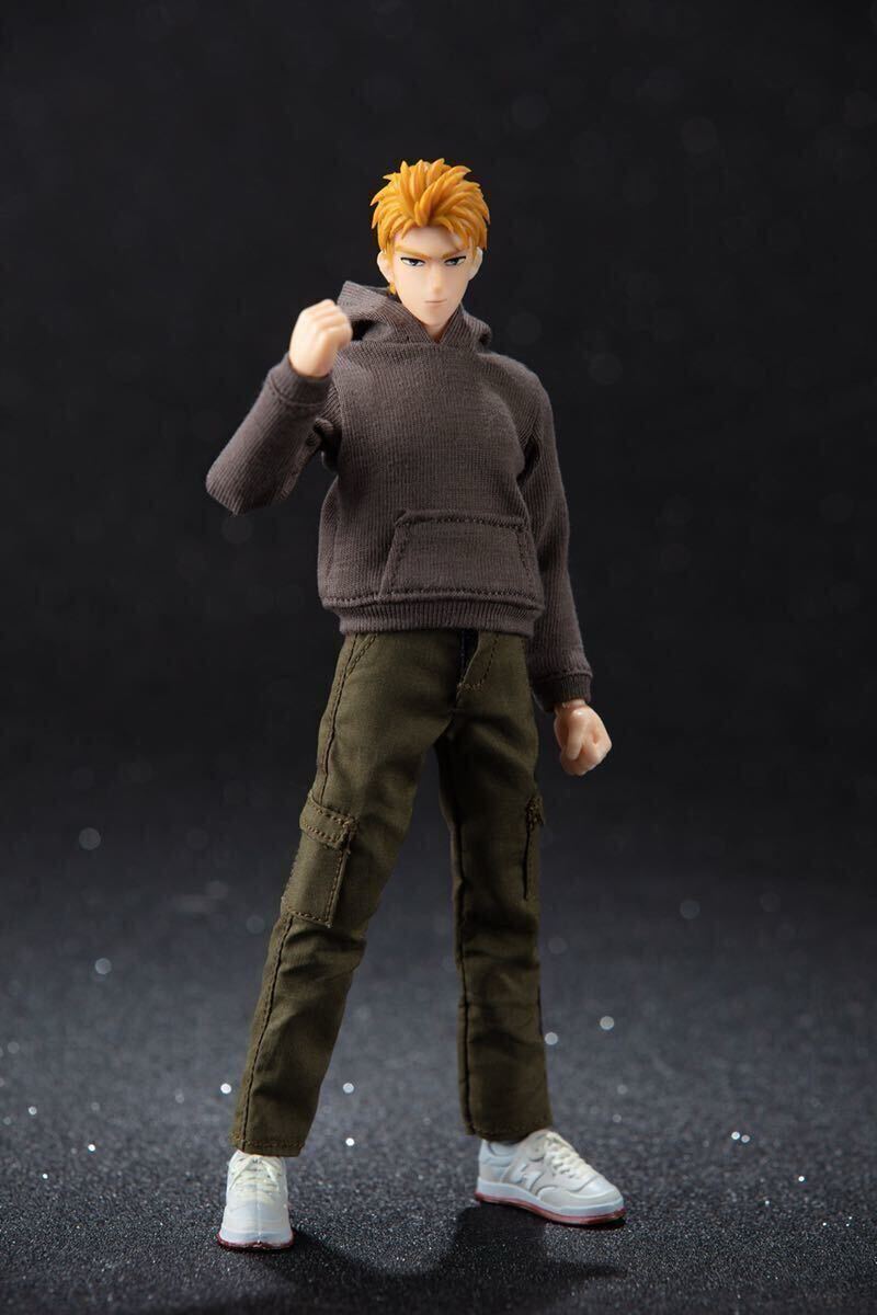 新品国内即納 イニシャルD 1/12 可動フィギュア 高橋啓介 完成品 頭文字D DASIN Model 非S.H.Figuarts フィギュアーツ 非Figma 非海洋堂_画像6