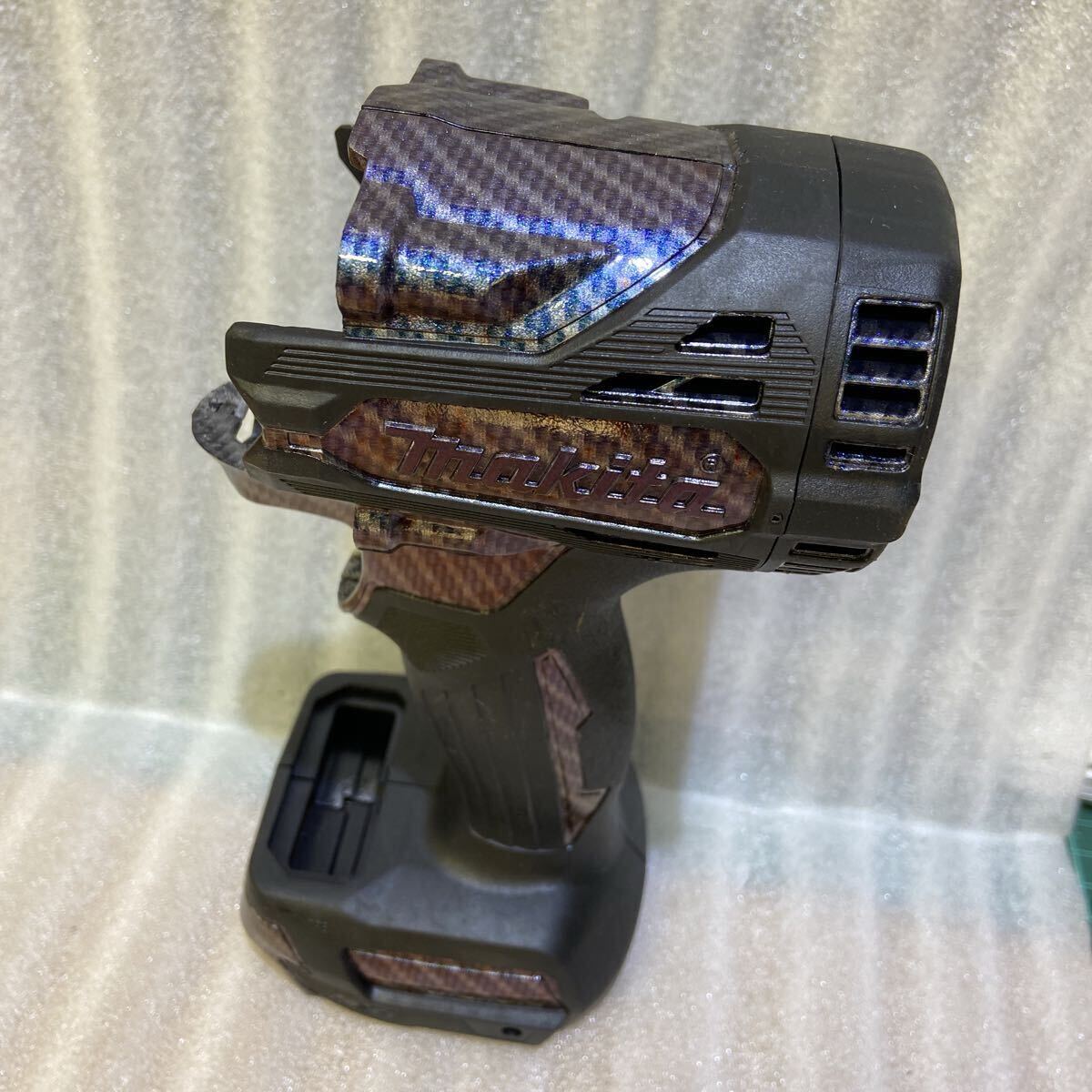 マキタ TW300D/TW302D カーボンマジョーラ　カスタムハウジング　インパクトレンチ外装　320Factory　_画像1