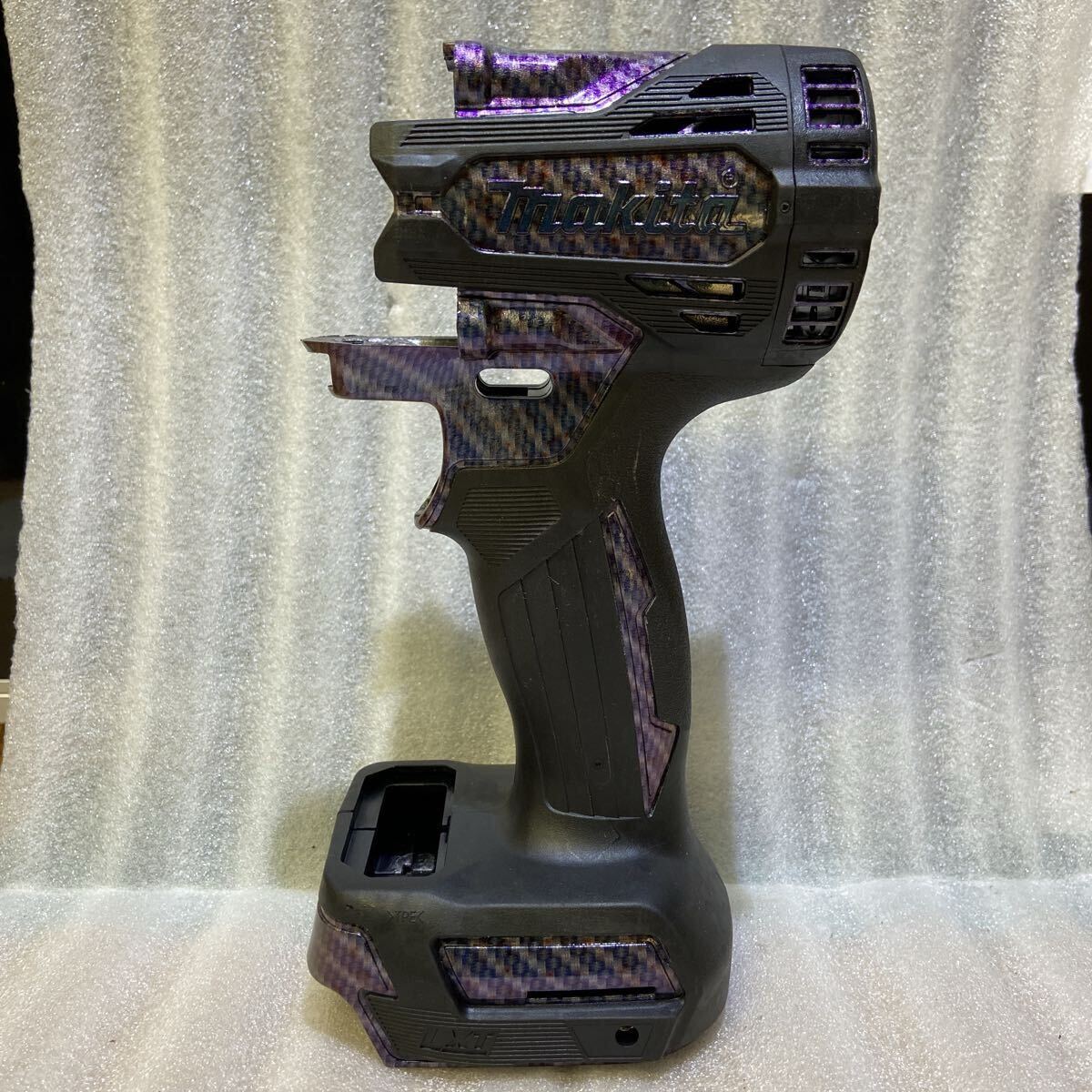 マキタ TW300D/TW302D カーボンマジョーラ　カスタムハウジング　インパクトレンチ外装　320Factory　_画像2