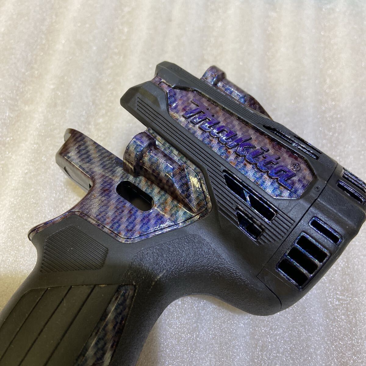 マキタ TW300D/TW302D カーボンマジョーラ　カスタムハウジング　インパクトレンチ外装　320Factory　_画像3