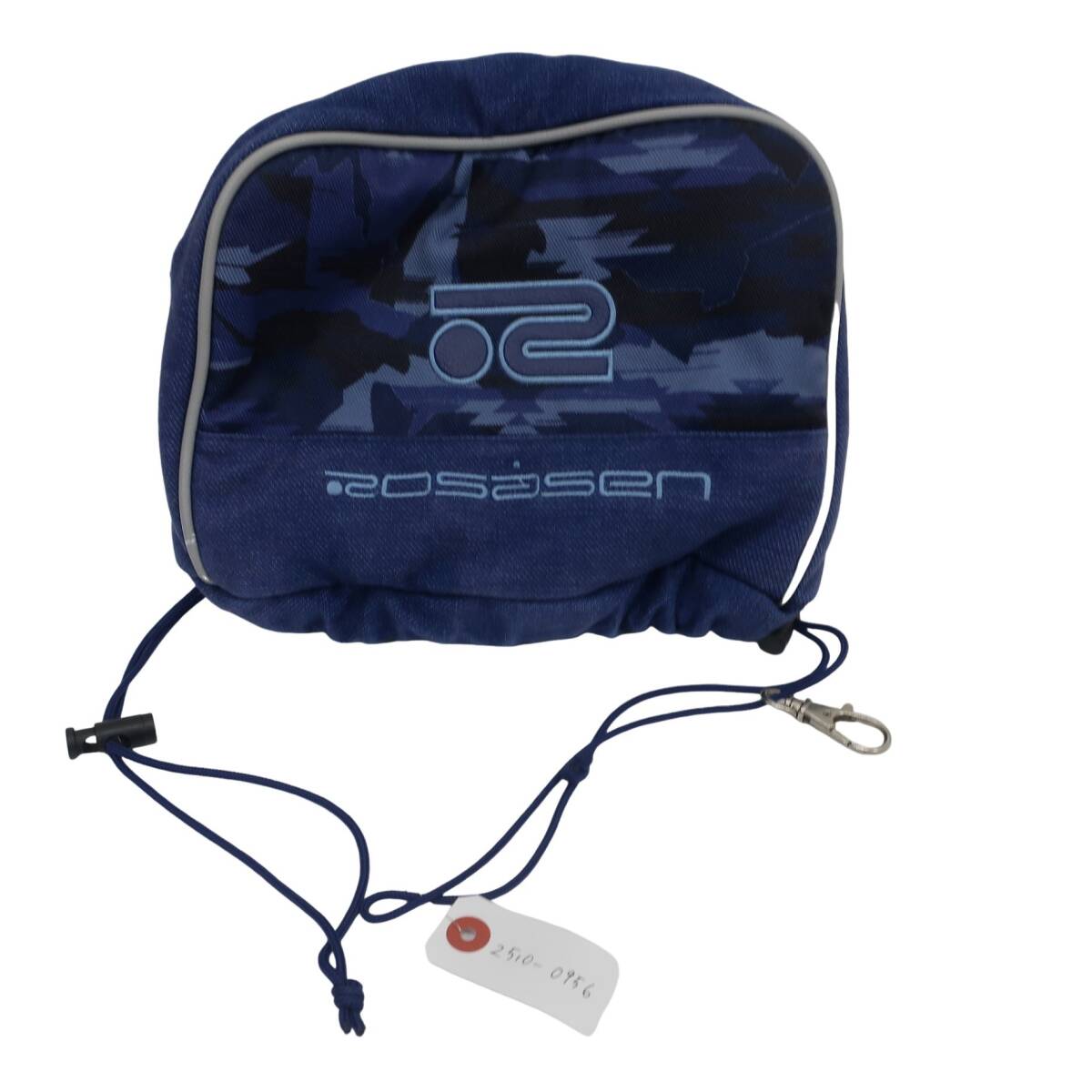 【美品】Rosasen(ロサーセン) アイアンカバー 青カモフラ柄 フリーサイズ ゴルフ用品 2510-0956 中古_画像1