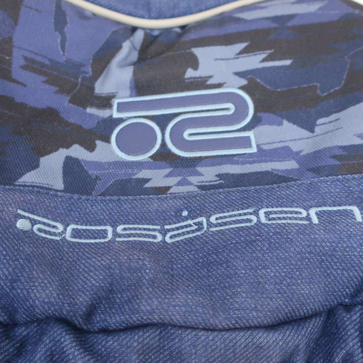 【美品】Rosasen(ロサーセン) アイアンカバー 青カモフラ柄 フリーサイズ ゴルフ用品 2510-0956 中古_画像2