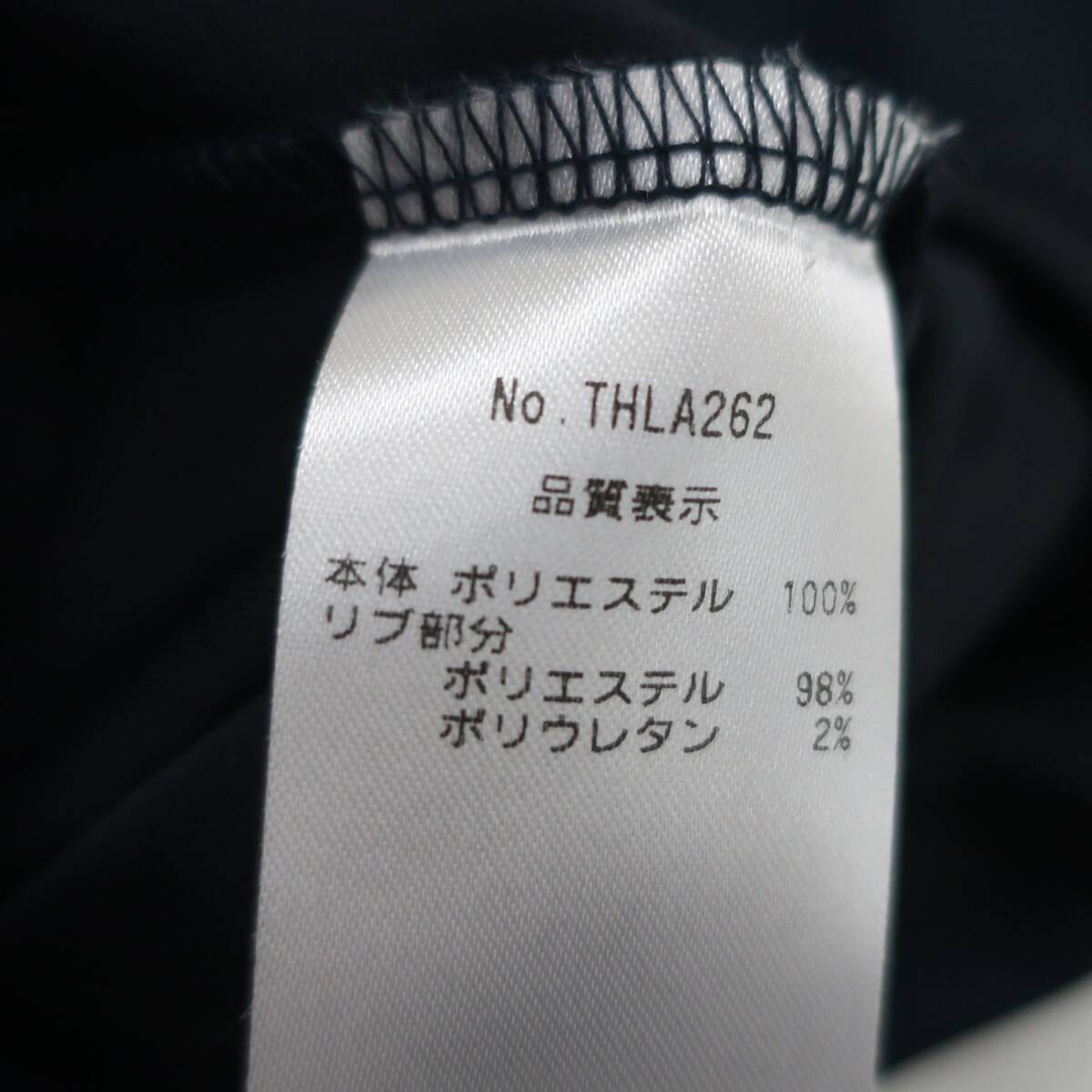 【未使用品】TOMMY HILFIGER GOLF(トミーヒルフィガーゴルフ) 長袖ポロシャツ ネイビー レディース M ゴルフウェア 2511-0313 新品_画像7