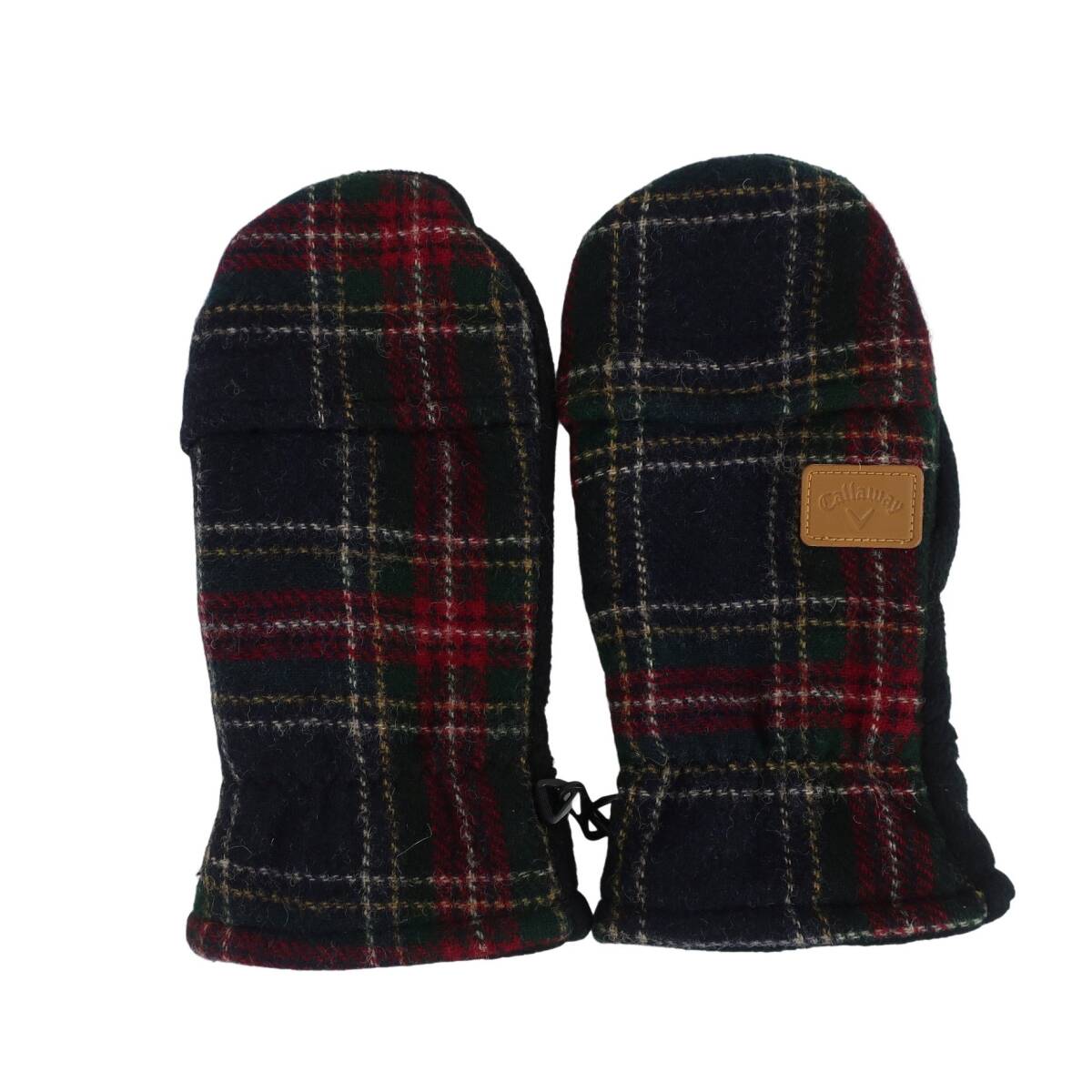 Callaway(キャロウェイ) ミトン チェック レディース フリーサイズ ゴルフ用品 2510-1107 中古_画像4