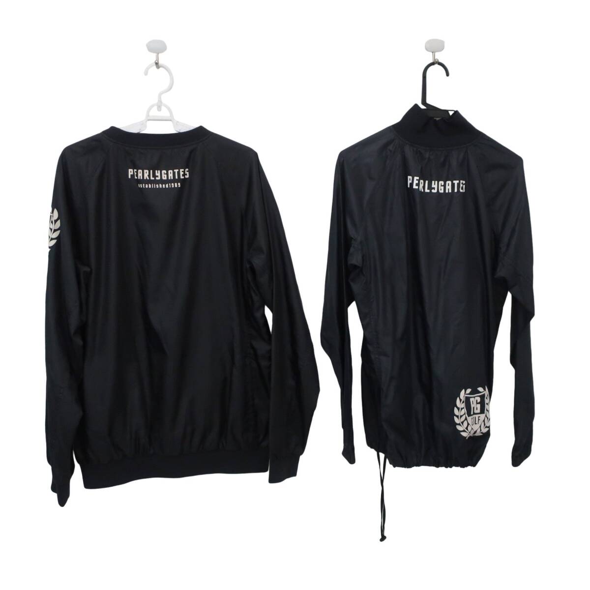 【美品】PEARLY GATES(パーリーゲイツ) スニード ブラック メンズ 5 053-7121101 ゴルフウェア 2510-0791 中古_画像2