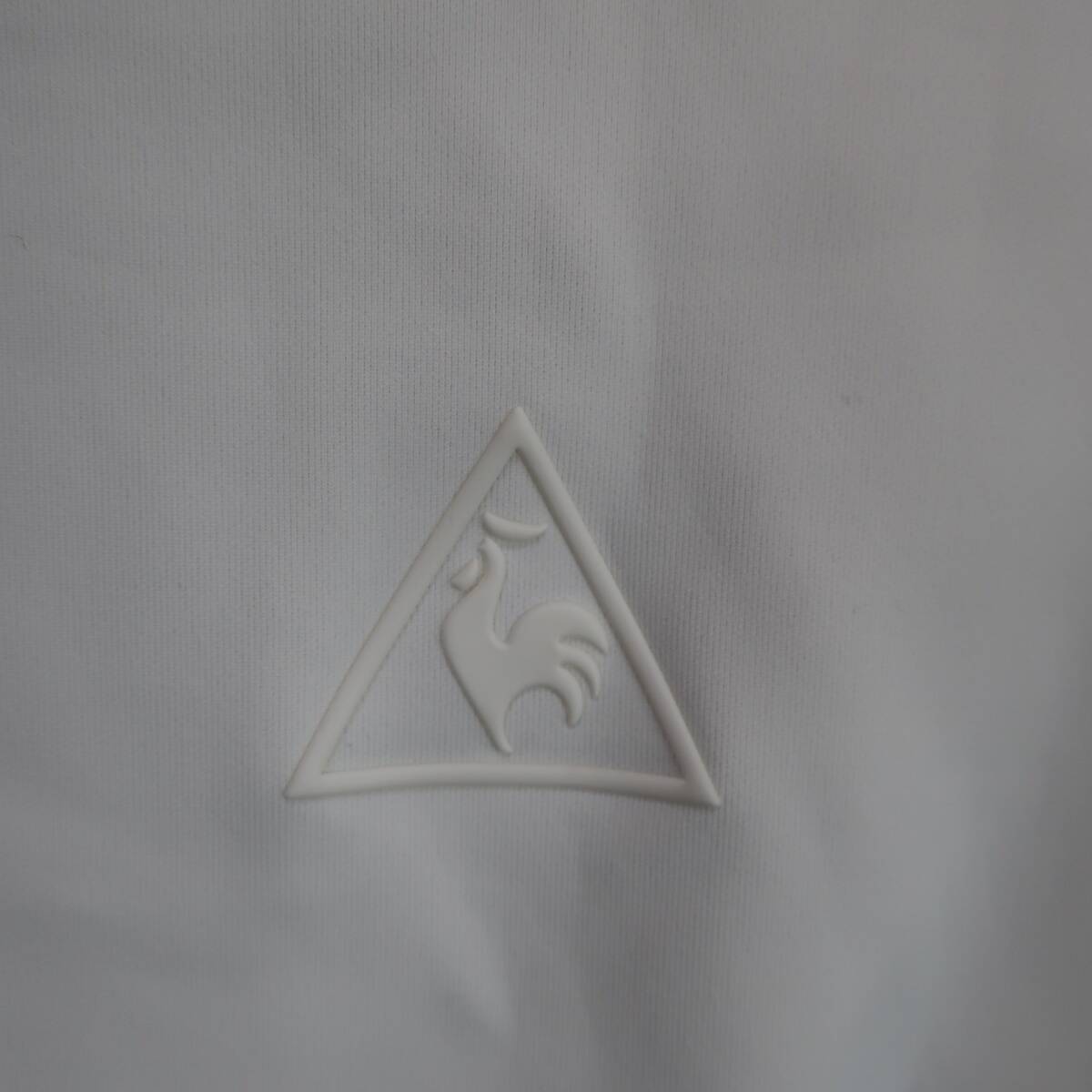 【美品】le coq sportif(ルコックスポルティフ) ベスト 白黒 レディース L ゴルフウェア 2510-1078 中古_画像2