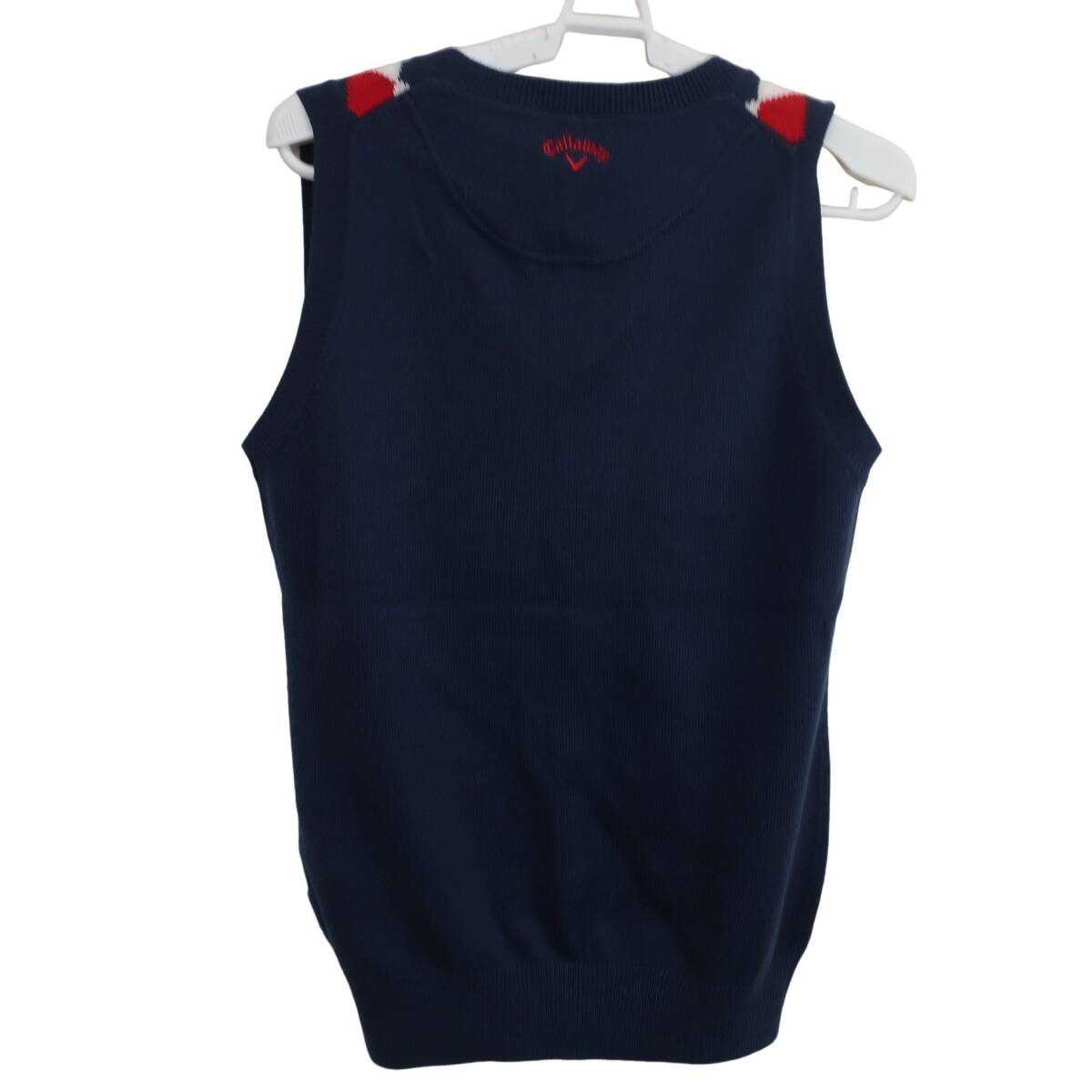 Callaway(キャロウェイ) ベスト ネイビー レディース L 241-261835 ゴルフウェア 2510-1119 中古_画像4