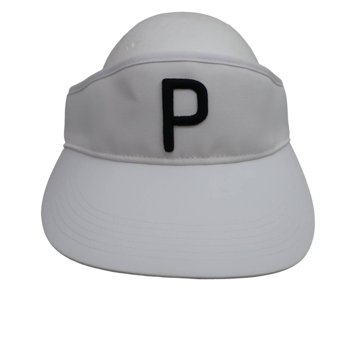 【新品】PUMA GOLF(プーマゴルフ) サンバイザー 白 メンズ フリーサイズ ゴルフウェア 2511-0939 新品_画像2