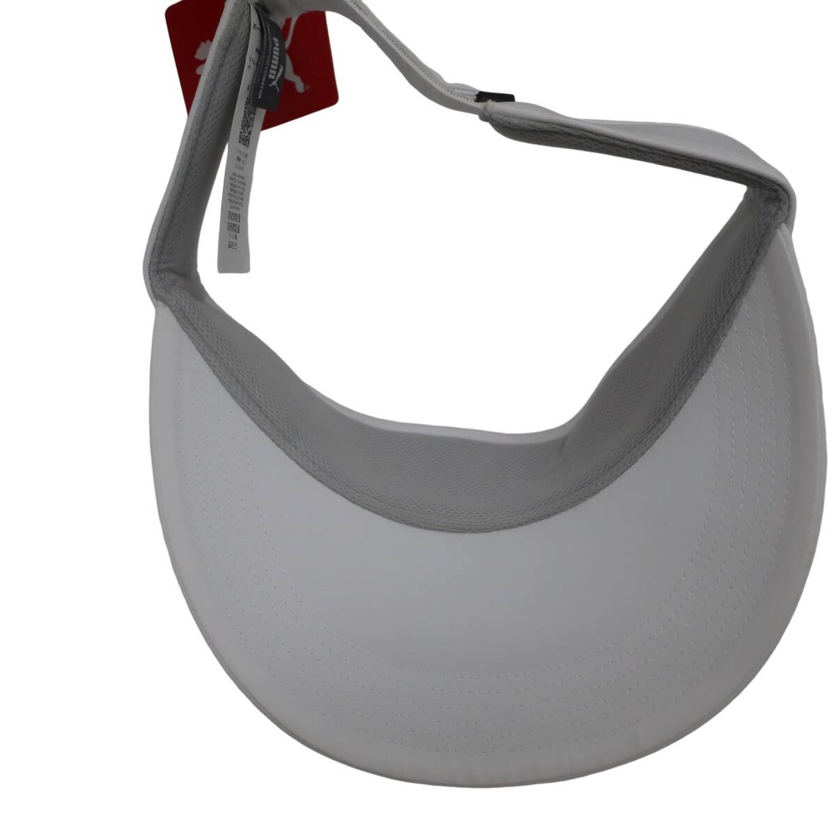 【新品】PUMA GOLF(プーマゴルフ) サンバイザー 白 メンズ フリーサイズ ゴルフウェア 2511-0939 新品_画像7