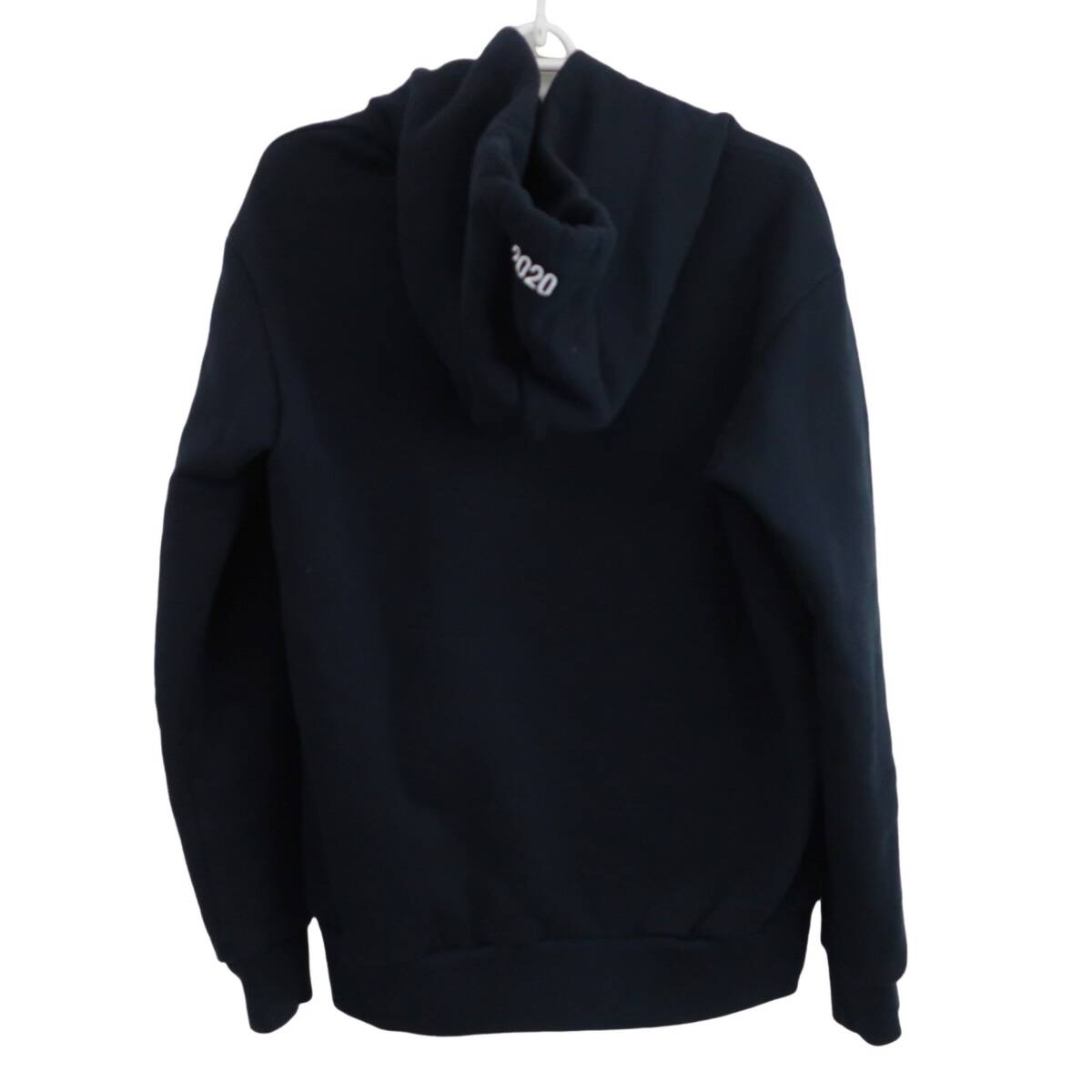 【美品】PEARLY GATES(パーリーゲイツ) プルオーバーパーカー ネイビー レディース 1 055-0262002 ゴルフウェア 2511-0641 中古_画像5