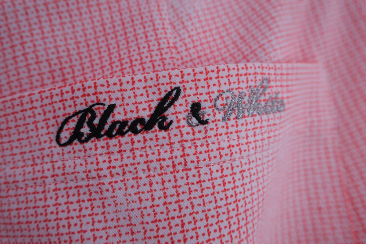 【40%オフ】【美品】Black & White(ブラック&ホワイト) パンツ 白オレンジ レディース 2 ゴルフ用品 2409-0563 中古_画像5