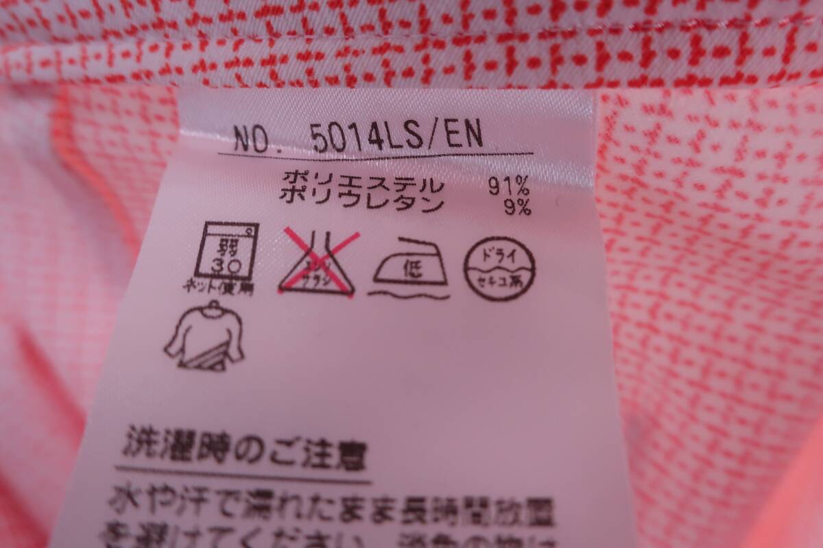 【40%オフ】【美品】Black & White(ブラック&ホワイト) パンツ 白オレンジ レディース 2 ゴルフ用品 2409-0563 中古_画像6