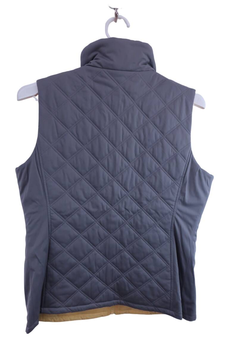 【40%オフ】【美品】Black & White(ブラック&ホワイト) リバーシブルベスト 黄色 / グレー レディース 2 ゴルフ用品 2409-0570 中古_画像6