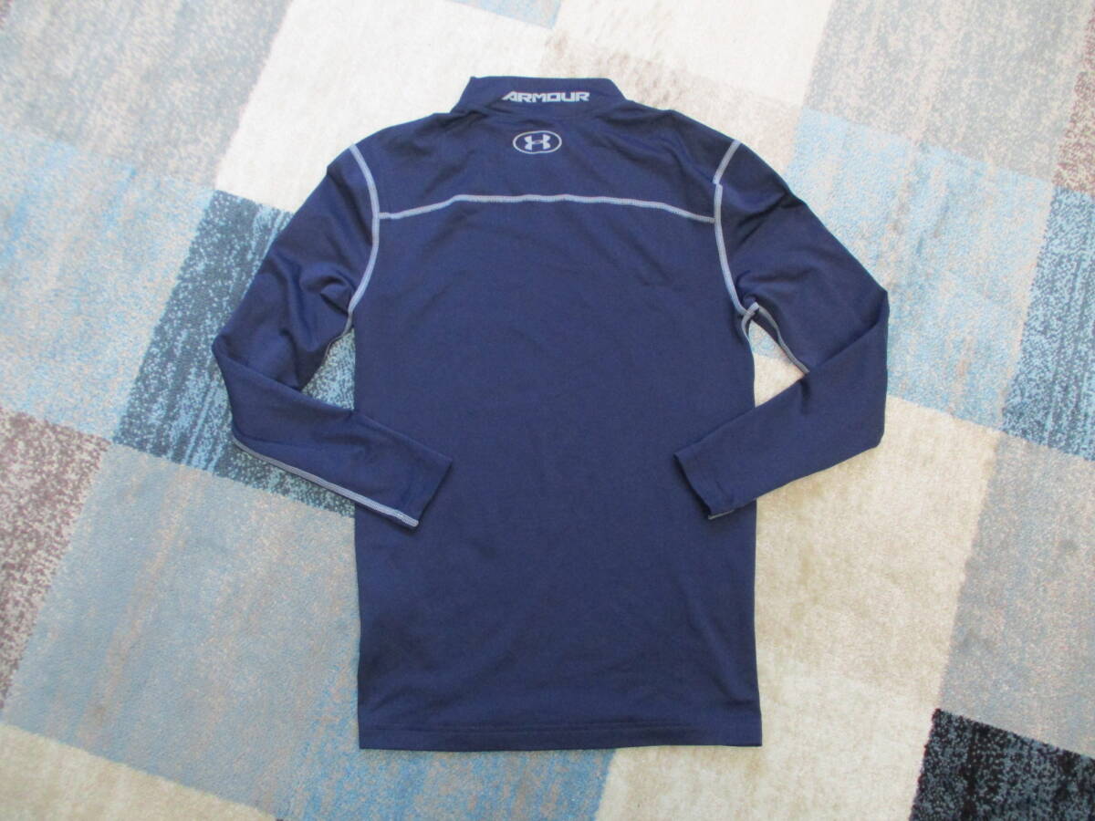 【アンダーアーマー】 　コールド・ギア／ハイネック　　ストレッチ／コンプレッション・シャツ　 【美品】_画像3
