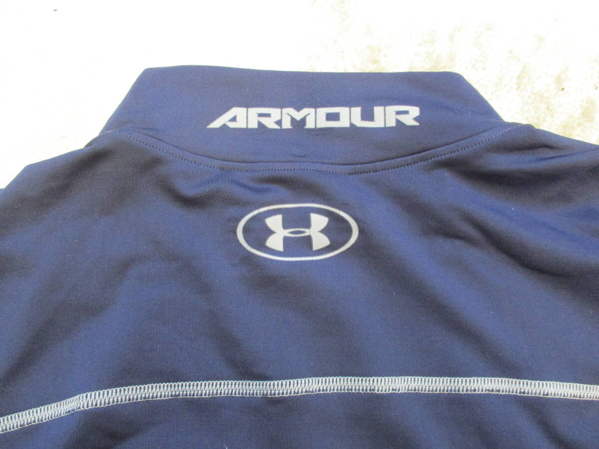 【アンダーアーマー】 　コールド・ギア／ハイネック　　ストレッチ／コンプレッション・シャツ　 【美品】_画像4