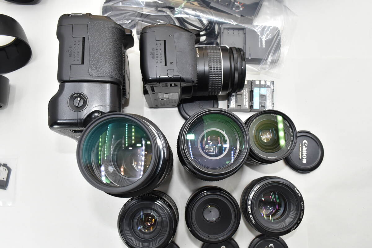 CANONカメラ2台とレンズまとめて CANON EOS 30D/EOS KISS DIGITAL X デジタルカメラ 光学機器_画像9