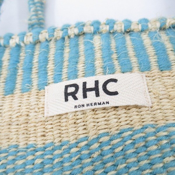 (1)Ron Herman/ロンハーマン カゴバッグ ライトブルー /060_画像5