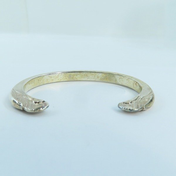 【ギャラ付】Taro Washimi/鷲見太郎 イーグル フェイス バングル /000_画像3