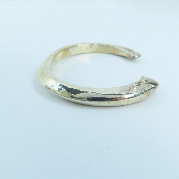 【ギャラ付】Taro Washimi/鷲見太郎 イーグル フェイス バングル /000_画像5