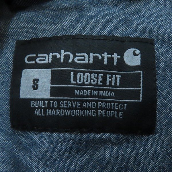 ☆ Carhartt/カーハート シャンブレーシャツ TW4368-MB/S /000_画像3