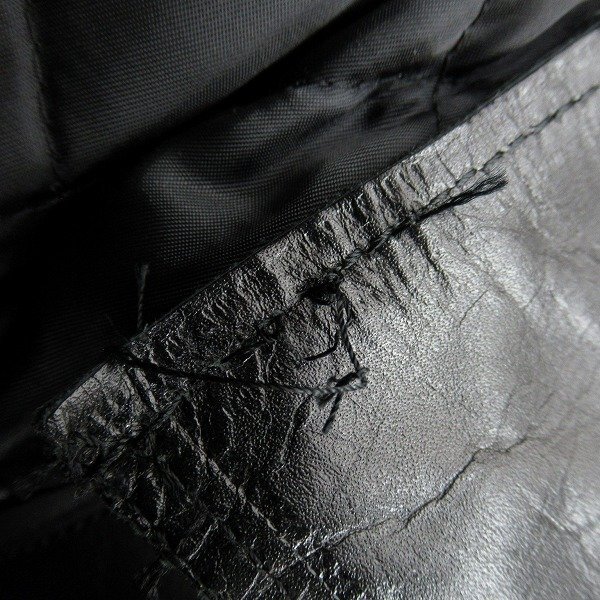 ☆sacai×schott/サカイ×ショット 22AW Leather Blouson ライダース 22-02875M/2 /060_画像7
