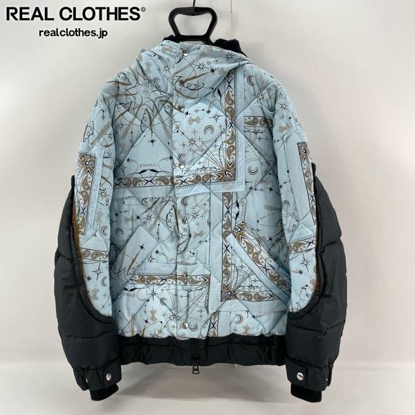 ☆sacai/サカイ 20AW Bandana Print Jacket Dr.Woo バンダナ 中綿ジャケット 20-02332M/1 /060_画像1