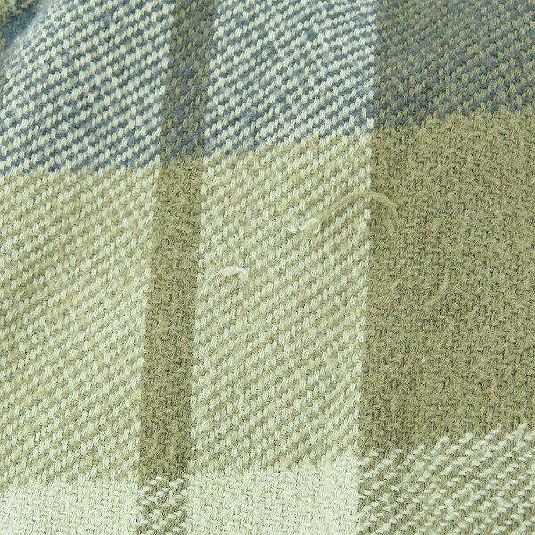 ☆WTAPS/ダブルタップス YOU ARE MY SUNSHINE UNION L/S チェック柄 長袖 ネルシャツ 122GWDT-SHM05 /L /000_画像6