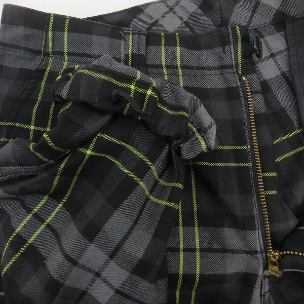 WTAPS×A BATHING APE/ダブルタップス×アベイシングエイプ チェック カーゴパンツ DTAP-PT01 /060_画像3