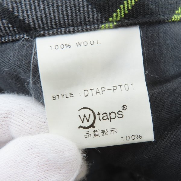WTAPS×A BATHING APE/ダブルタップス×アベイシングエイプ チェック カーゴパンツ DTAP-PT01 /060_画像4