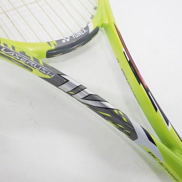 YONEX/ヨネックス LASERUSH 1V/レーザーラッシュ1V 軟式テニスラケット 同梱×/D1X_画像3
