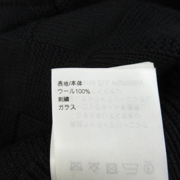 ☆【JPタグ】LOUIS VUITTON/ルイ・ヴィトン ダミエプルオーバーウィズパールシグネチャー/ウール セーター/ニット HQN69W/L /060_画像6