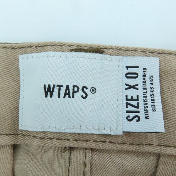 【未使用】WTAPS/ダブルタップス TROUZERS/COTTON.SATIN.CAMO 迷彩/カモ トラウザーズ 202TQDT-PTM03/01 /060_画像3