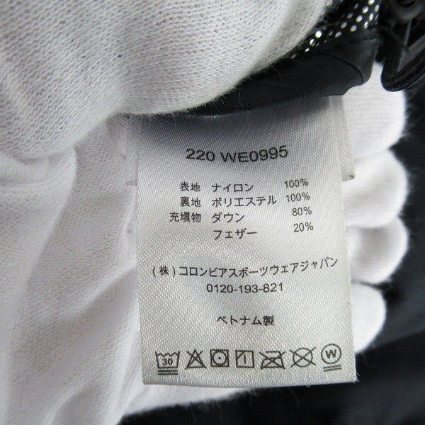 ☆Columbia/コロンビアダウンジャケット/220 WE0995/L /060_画像6