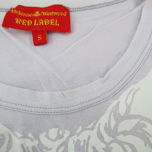 ☆Vivienne Westwood RED LABEL/ヴィヴィアンウエストウッドレッドレーベル 額縁花Tシャツ 356-01-36009/S /UPK_画像6