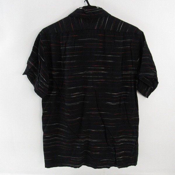 ☆Dry Bones/ドライボーンズ レーヨンボーダー 半袖シャツ /S /UPK_画像2