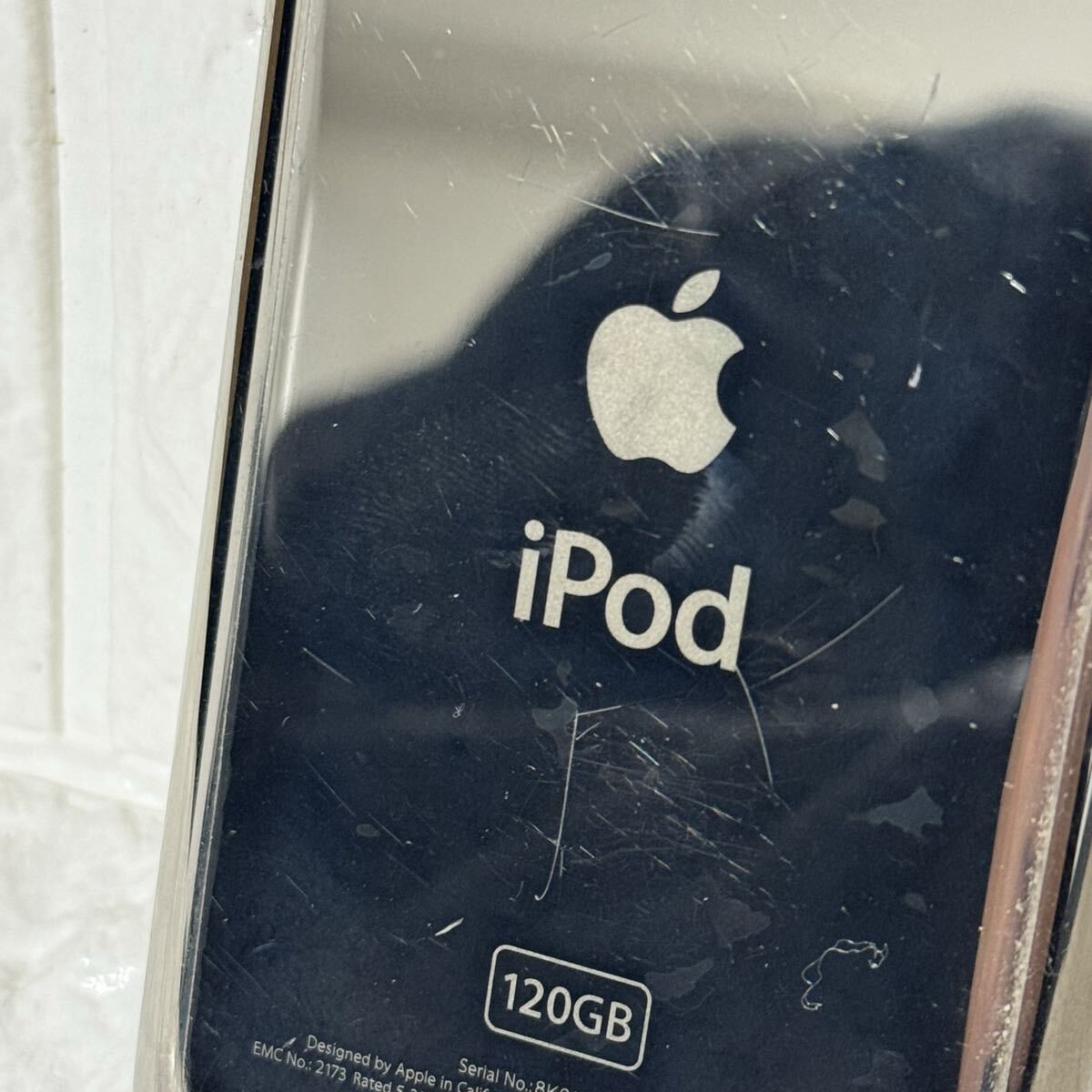 1円スタート ジャンク iPod classic Apple シルバー アップル アイポッド A1238 LOVE&PEACE_画像5