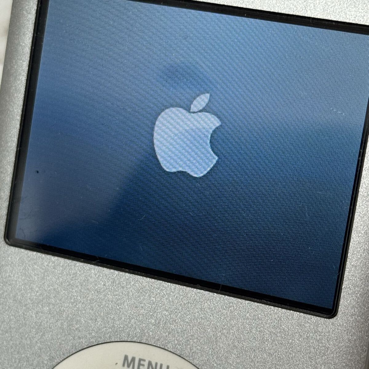 1円スタート ジャンク iPod classic Apple シルバー アップル アイポッド A1238 LOVE&PEACE_画像9