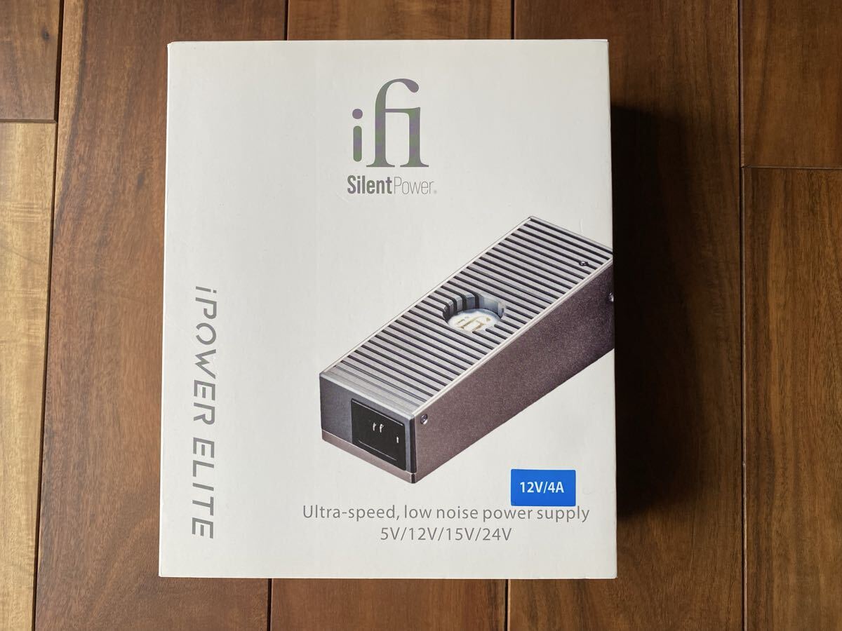 【美品】ifi Audio「iPOWER ELITE 12V/4.0A」超ローノイズACアダプター（国内正規品 サイレントパワー Silent Power）リニア電源_画像1