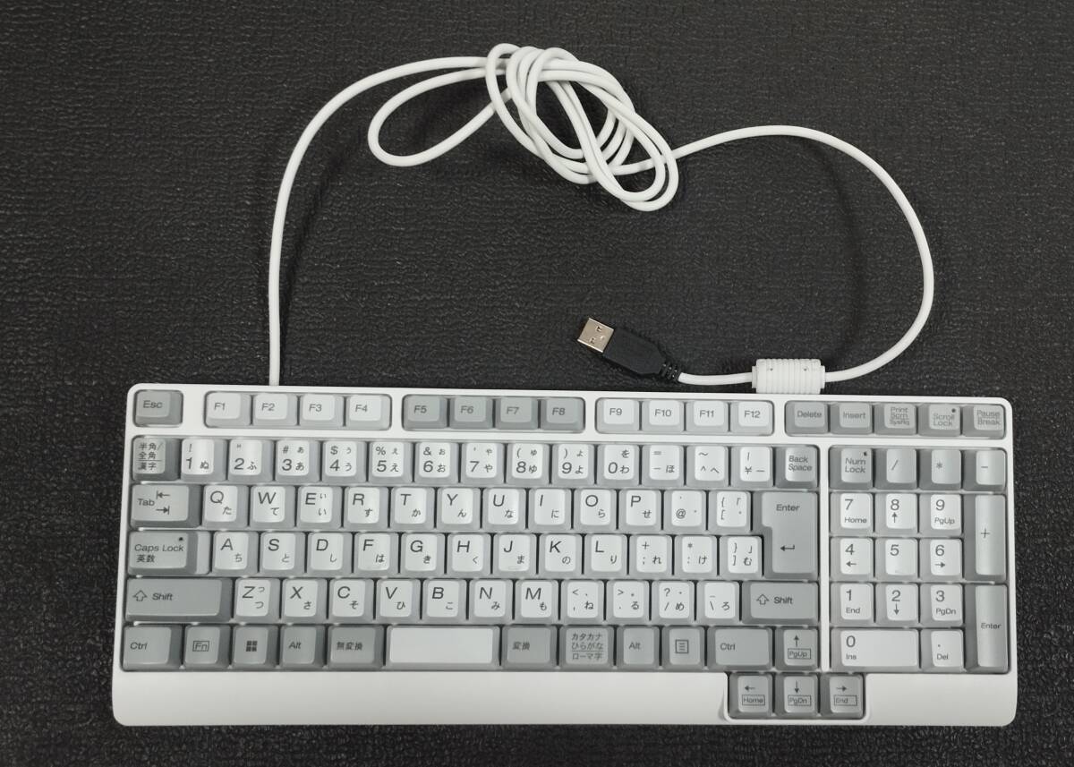 小型 有線 USB キーボード Chicony KU-0626 (中古 1台)_画像1